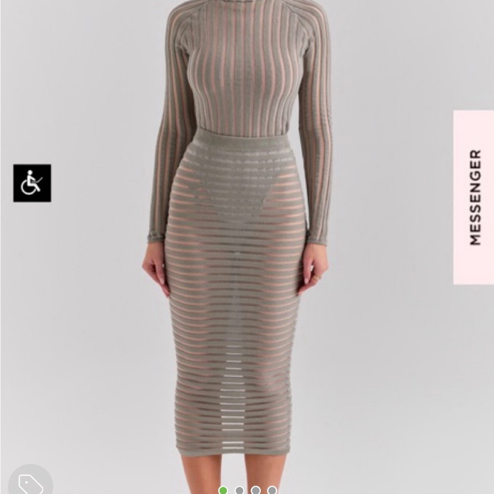 Margo top and skirt set